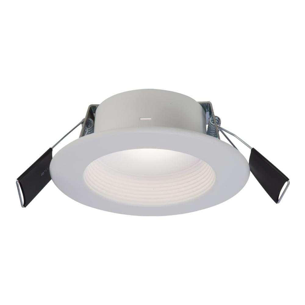 White 4-Inch Canless Recessed LED Downlight