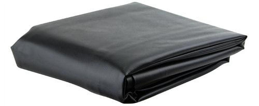 Black 7' Heavy Duty Leatherette Pool Table Cover