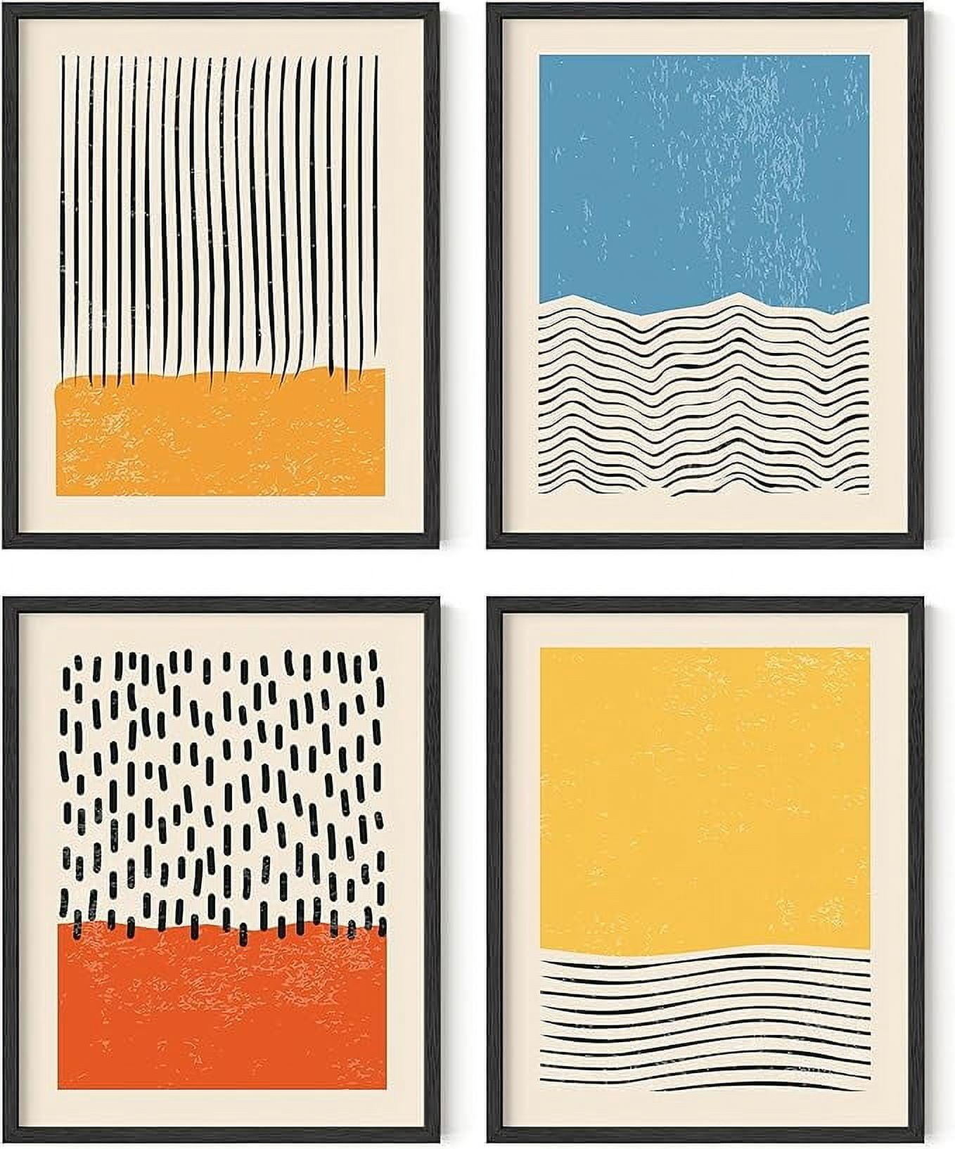 HAUS AND HUES Modern Abstract Wall Art Prints Modern Prints Wall Art | Mid Century Modern Abstract Art Prints | Abstract Posters Abstract Prints Modern Mid Century Wall Art