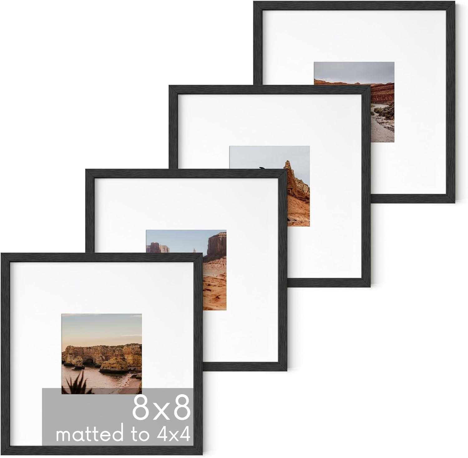 Haus and Hues Wood Picture Frame - Set of 4 (Set of 4)