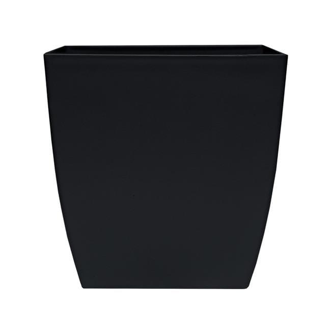 Matte Black 12" Square Self-Watering Indoor/Outdoor Planter