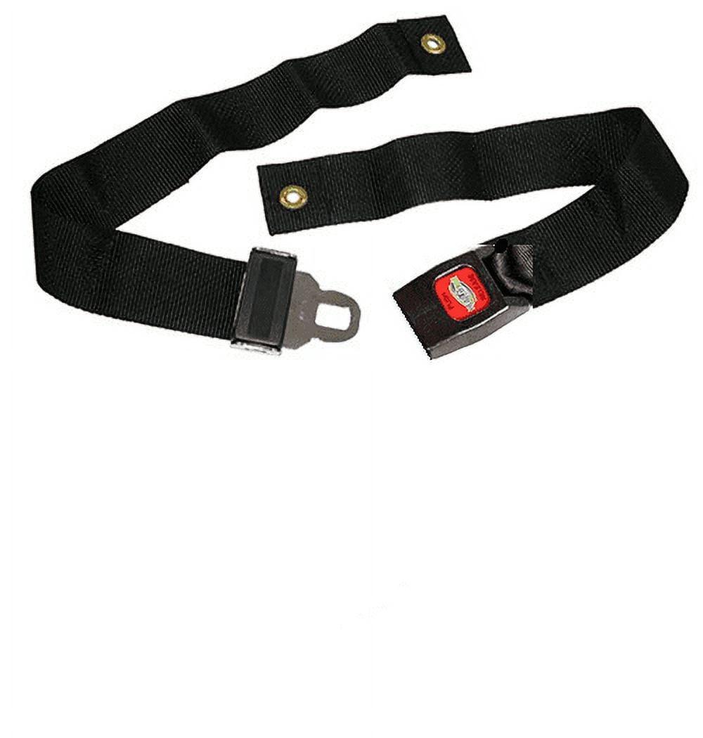 Black Metal Buckle Wheelchair Safety Harness Belt