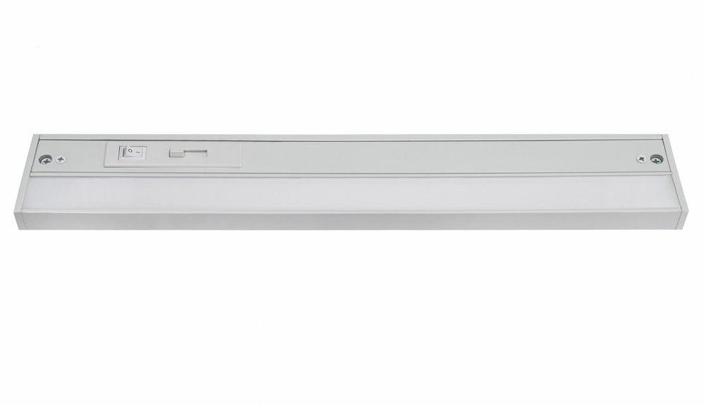 White Aluminum 14" LED Under Cabinet Light Bar