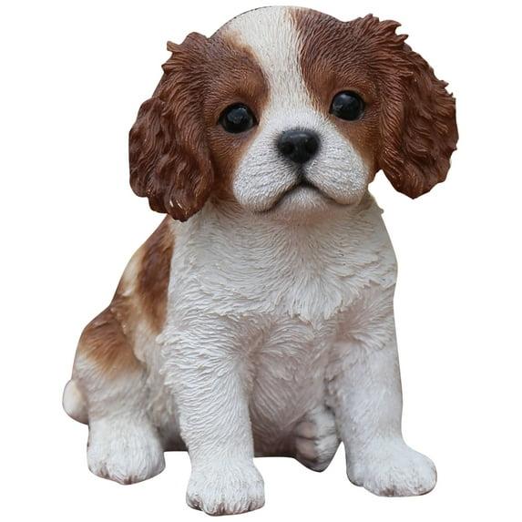 Hi-Line Gift Ltd. Sitting King Charles Puppy Statue