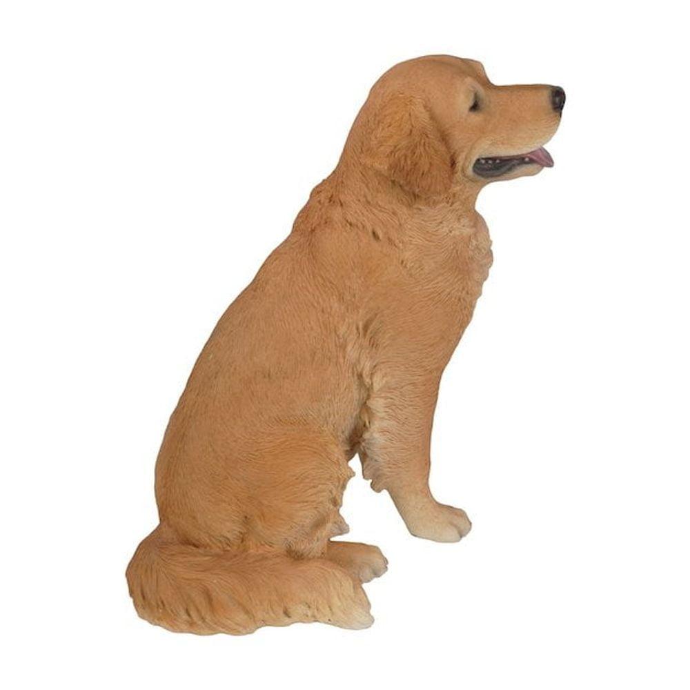 Hi-Line Gift Ltd. Sitting Dog Golden Retriever Statue