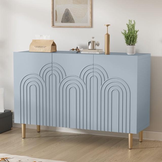 Sirgio 47.2'' Sideboard Buffet Cabinet with 3 Doors for Kitchen, Hallway, Living Room
