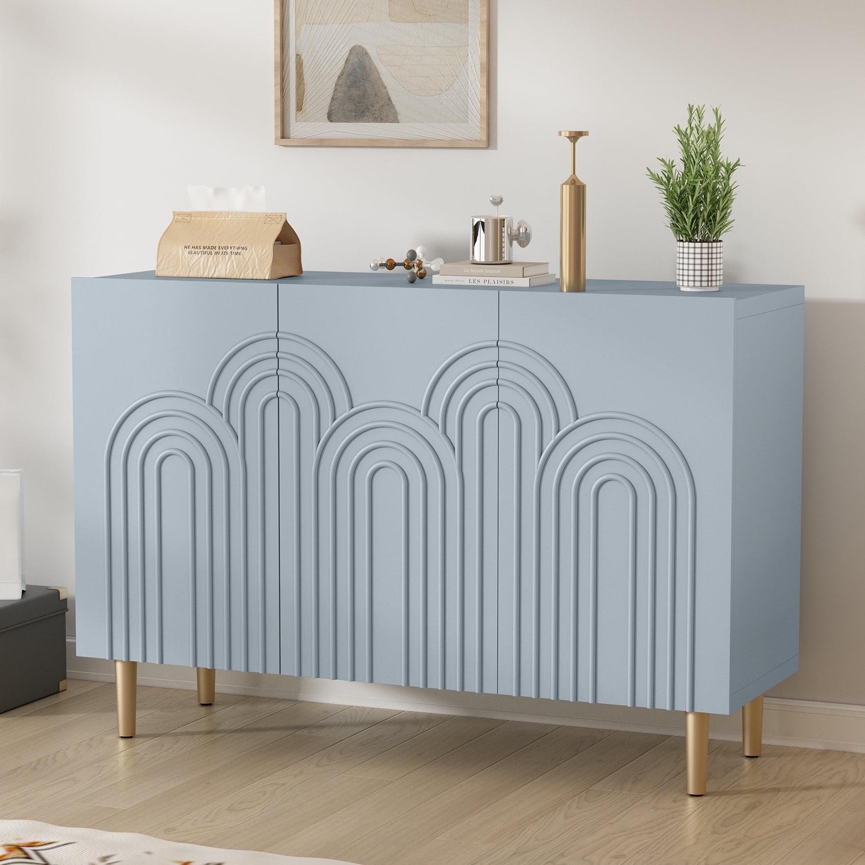 Sirgio 47.2'' Sideboard Buffet Cabinet with 3 Doors for Kitchen, Hallway, Living Room