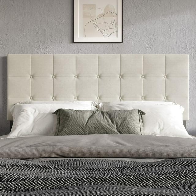 Home Design Twin Ida Headboard Warm Gray