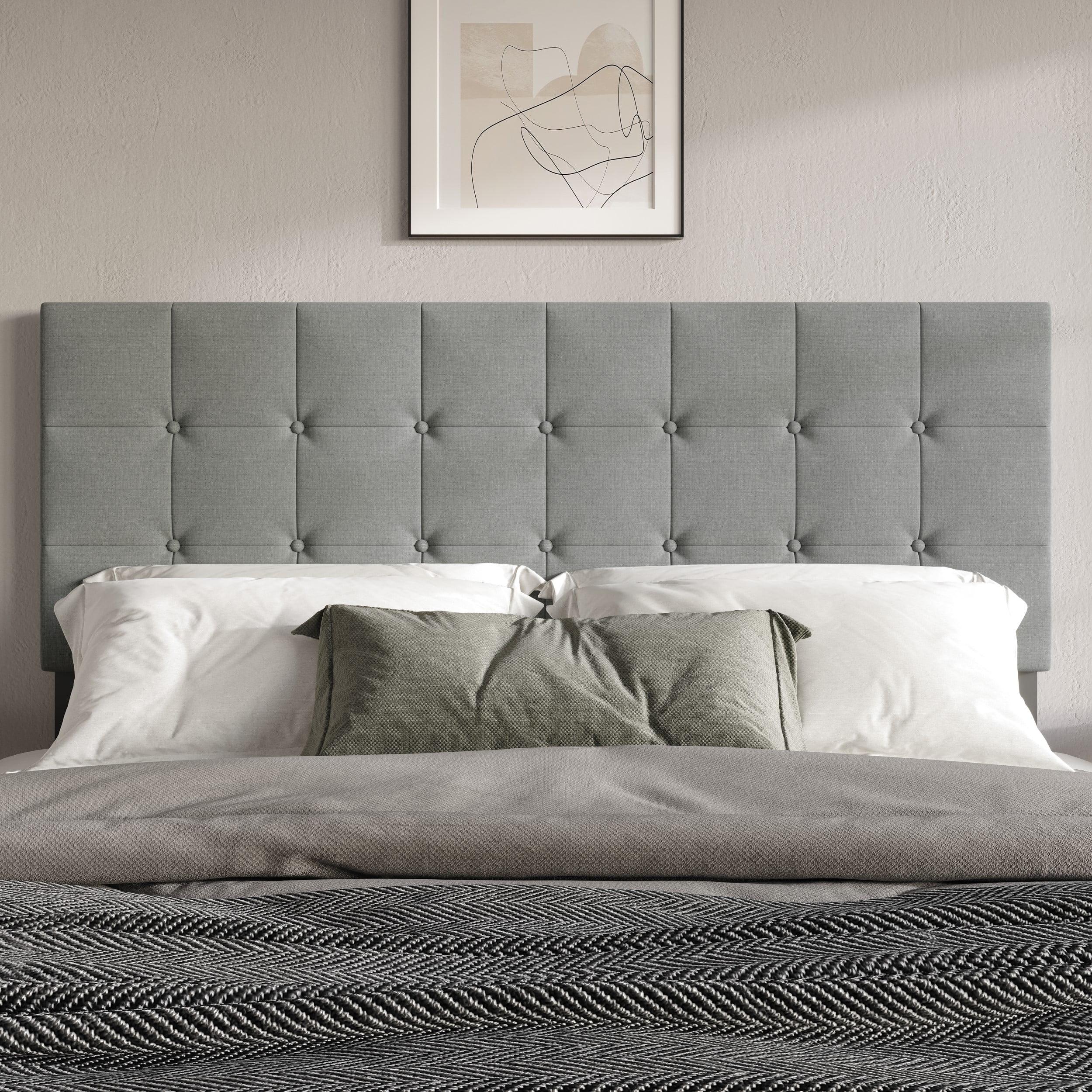 Home Design Full Ida Headboard Gray
