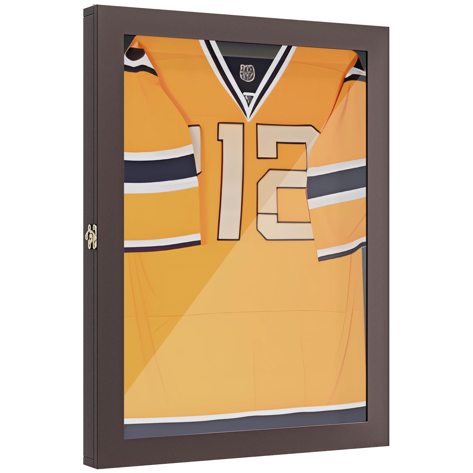 HomCom 2.5'' D Plastic/Acrylic Jersey Case | Wayfair