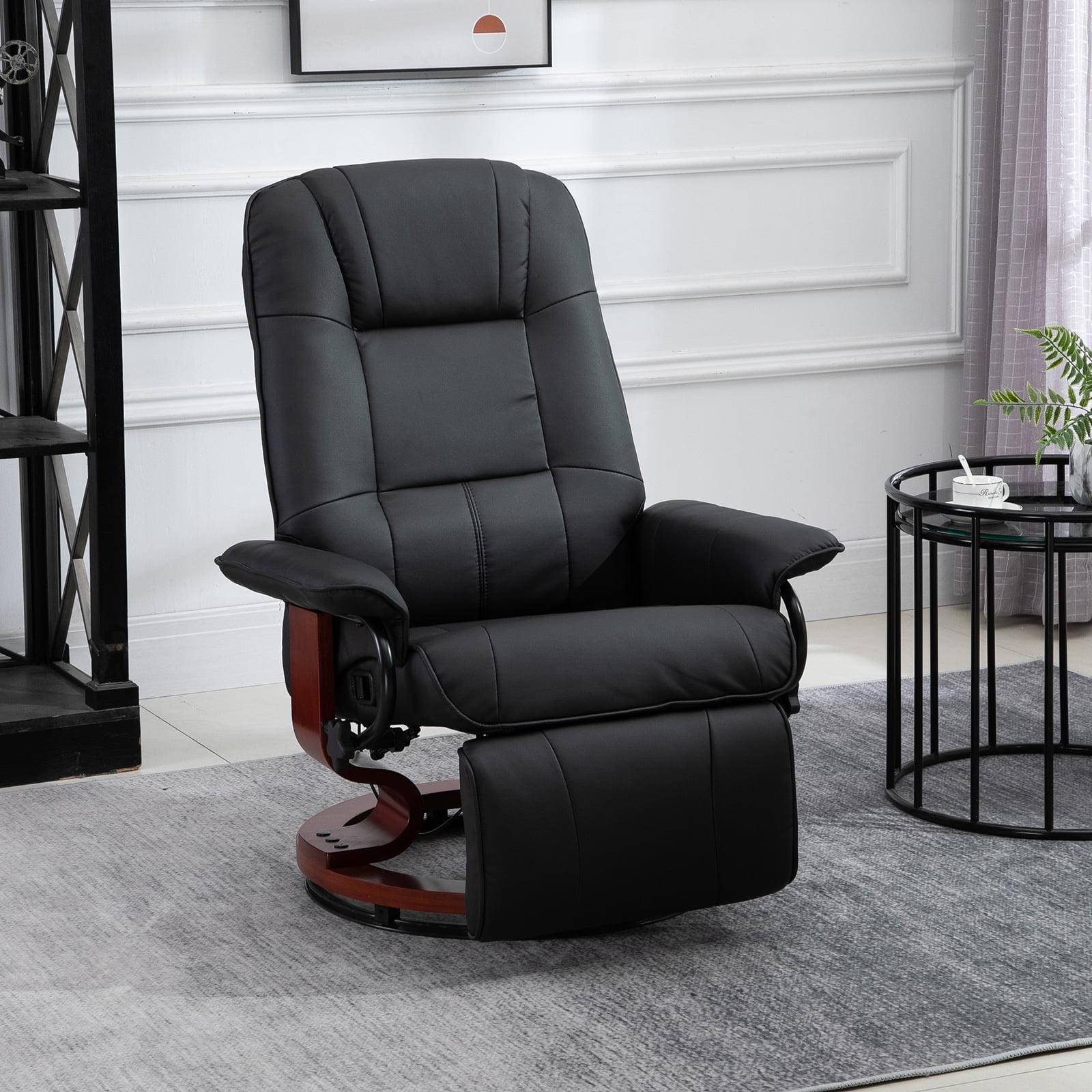 Faux Leather Recliner