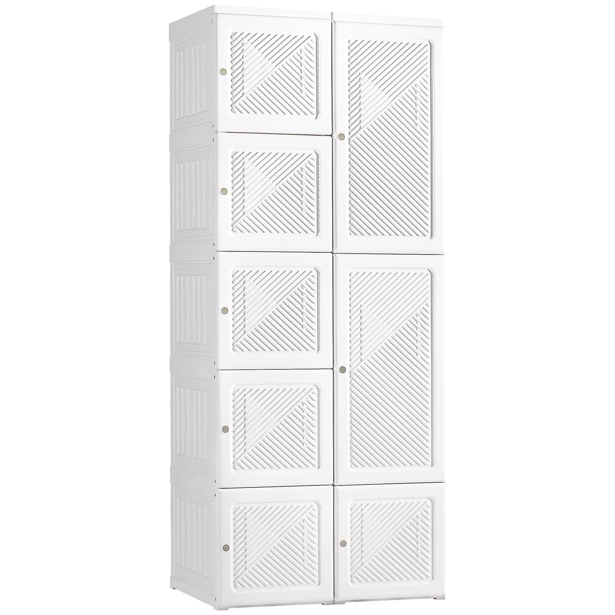 HomCom 27.25'' Fabric Portable Wardrobe