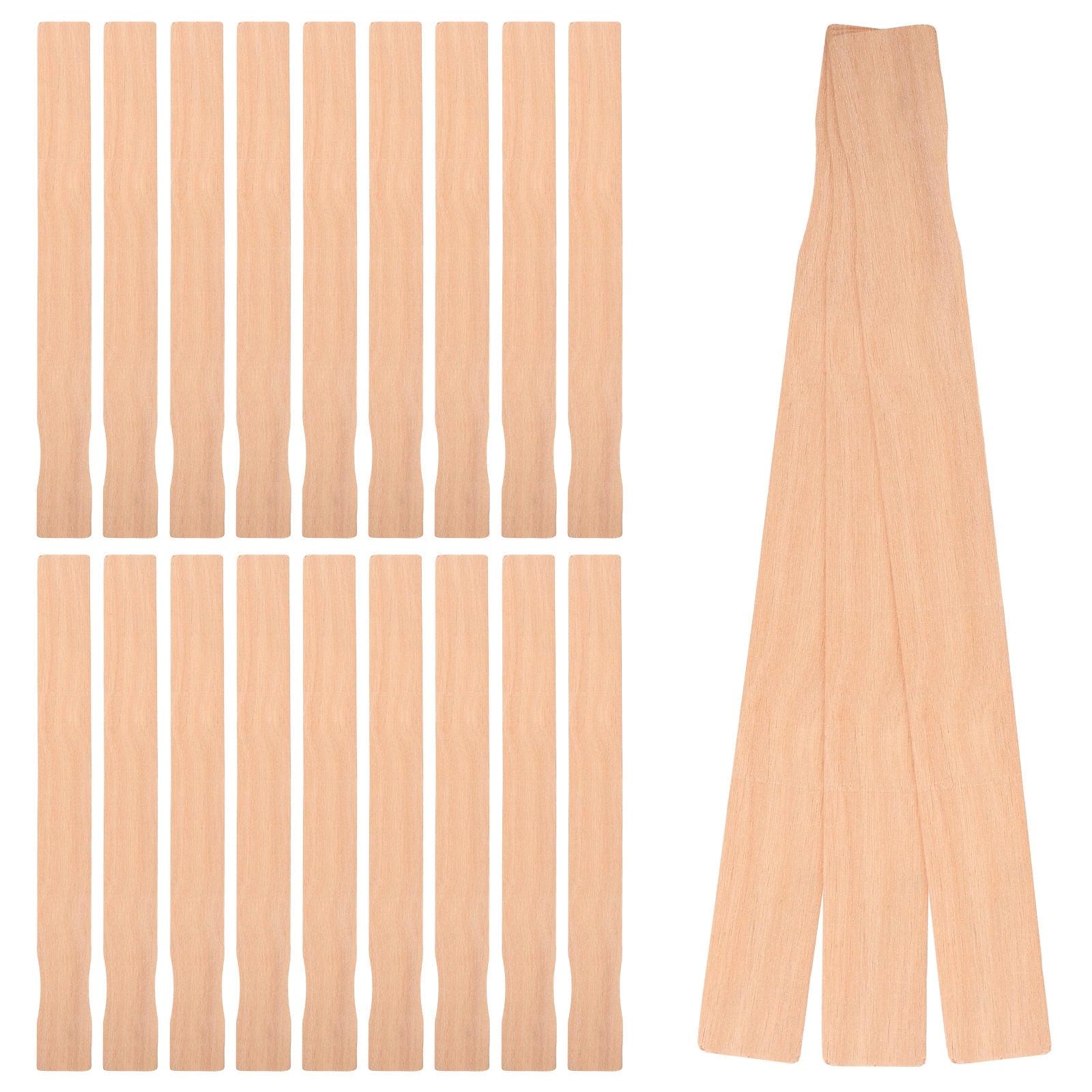 OULII Paint Mixing Stick Birch Wood For Construction 25Pcs 9.04X0.98X0.04in