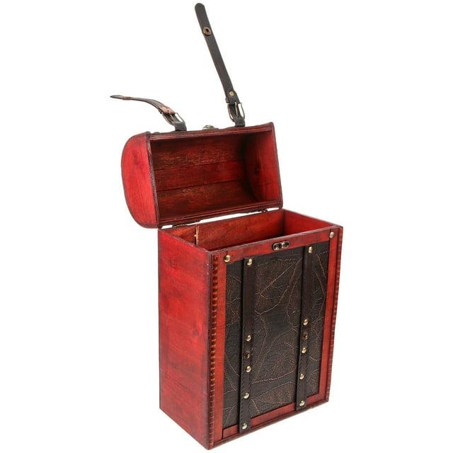 Twine Twine Chateau 2 Bottle Antique Wine Box