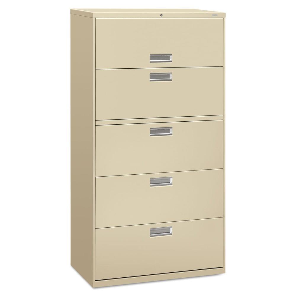 HON Brigade 5 Drawer Lateral Filing Cabinet