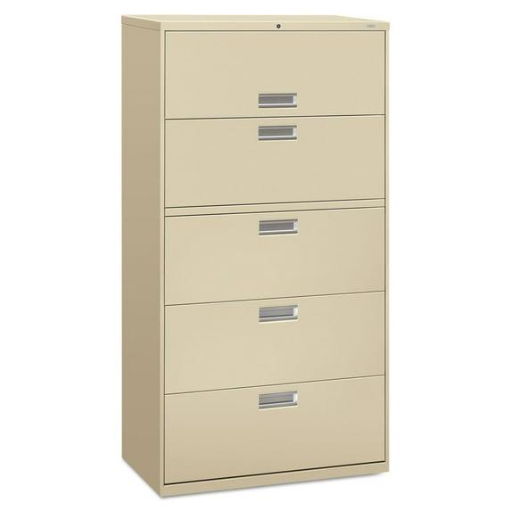 HON Brigade 5 Drawer Lateral Filing Cabinet