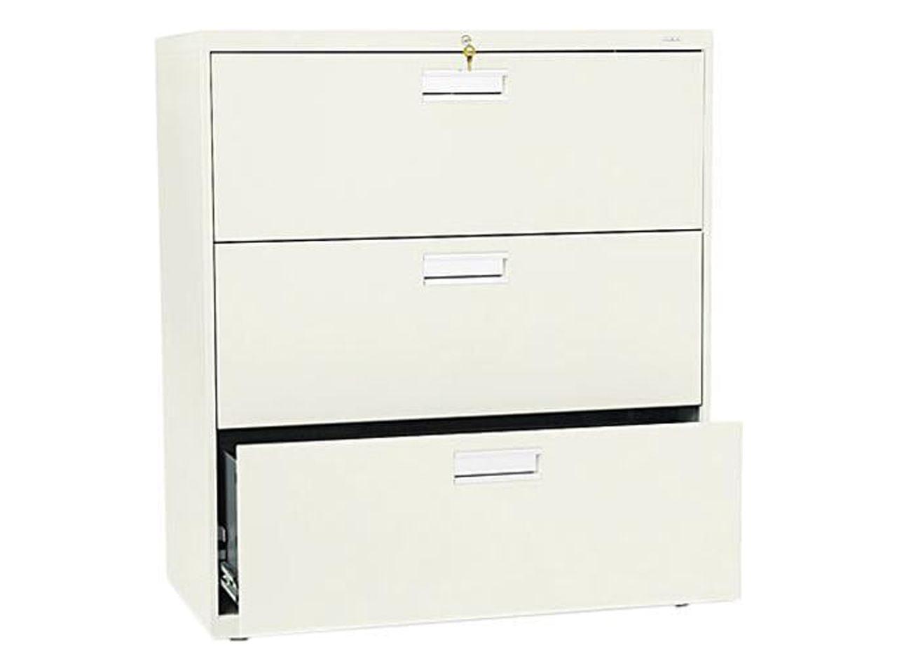 Brigade 600 Series 3-Drawer Vertical Filing Cabinet