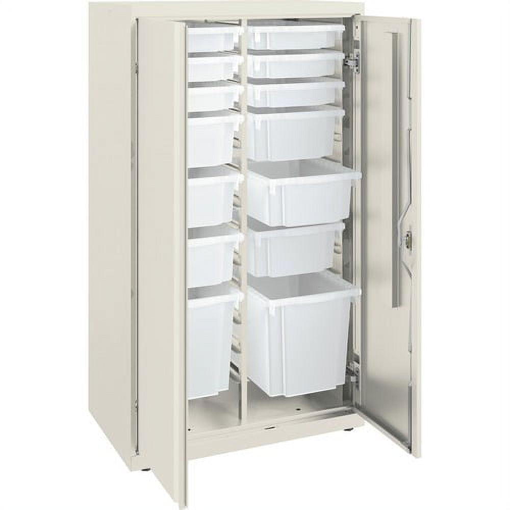 HON Flagship 52.5" Lockable Metal Office Storage Cabinet