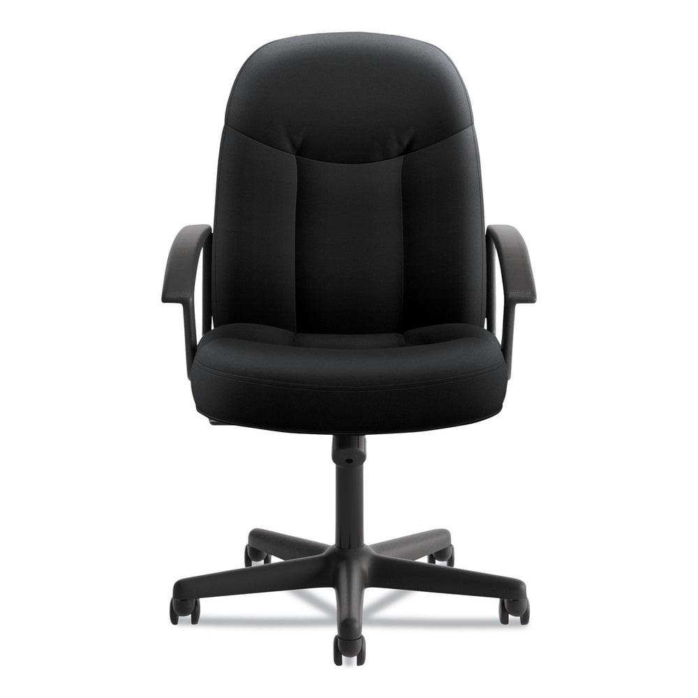 Black High-Back Swivel Executive Office Chair