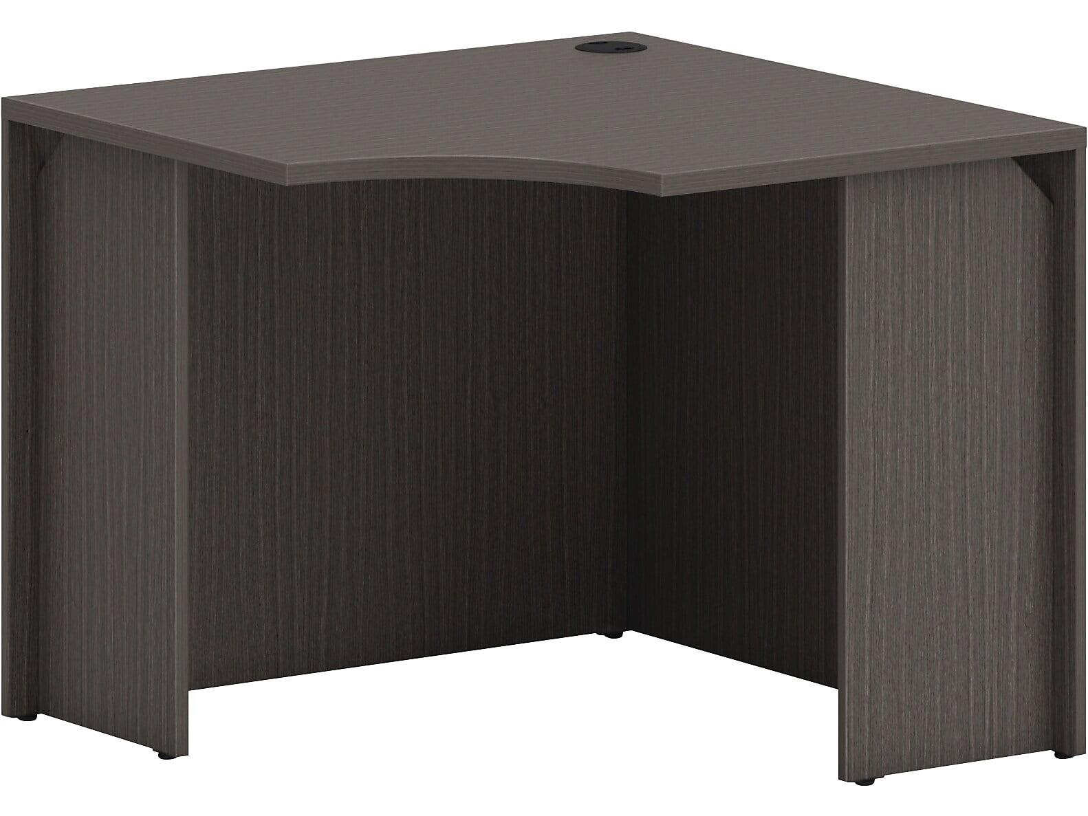 HON Mod 36" Computer Desk Slate Teak LCS36LS1