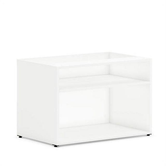 HON Mod Low Storage Credenza 30" x 20" x 21" - Finish: Simply White, Laminate