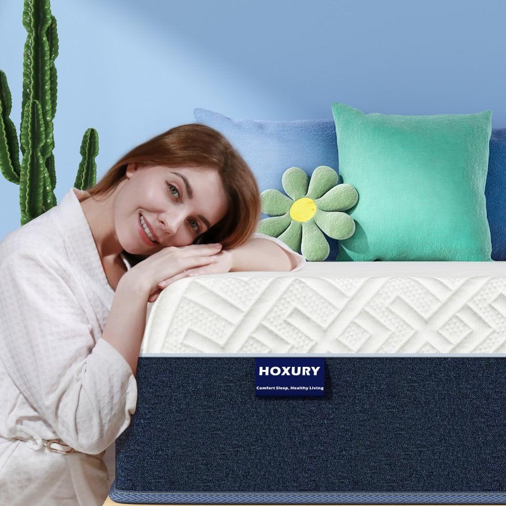 HOXURY 10 Inch Full Green Tea Memory Foam Mattress