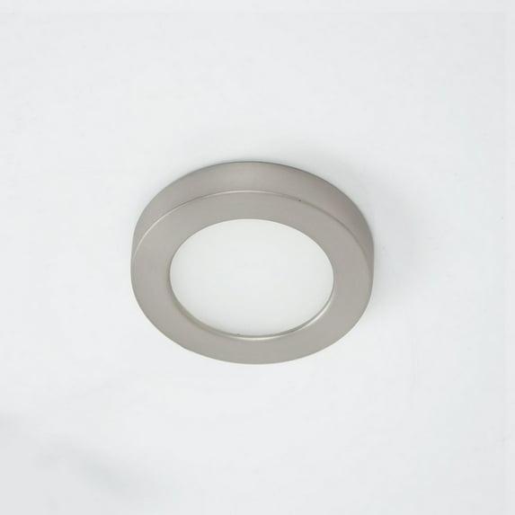 HR90 LED Edge Recessed Button Light Trim, 2700K Color Temperature