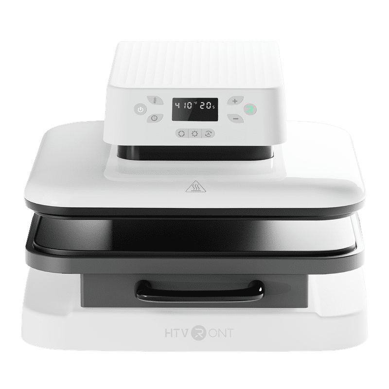 HTVRONT Automatic Heat Press Machine, Professional for Heat Transfer Projects, 15''x15'' Smart T-Shirt Press Machine with Auto Release-White
