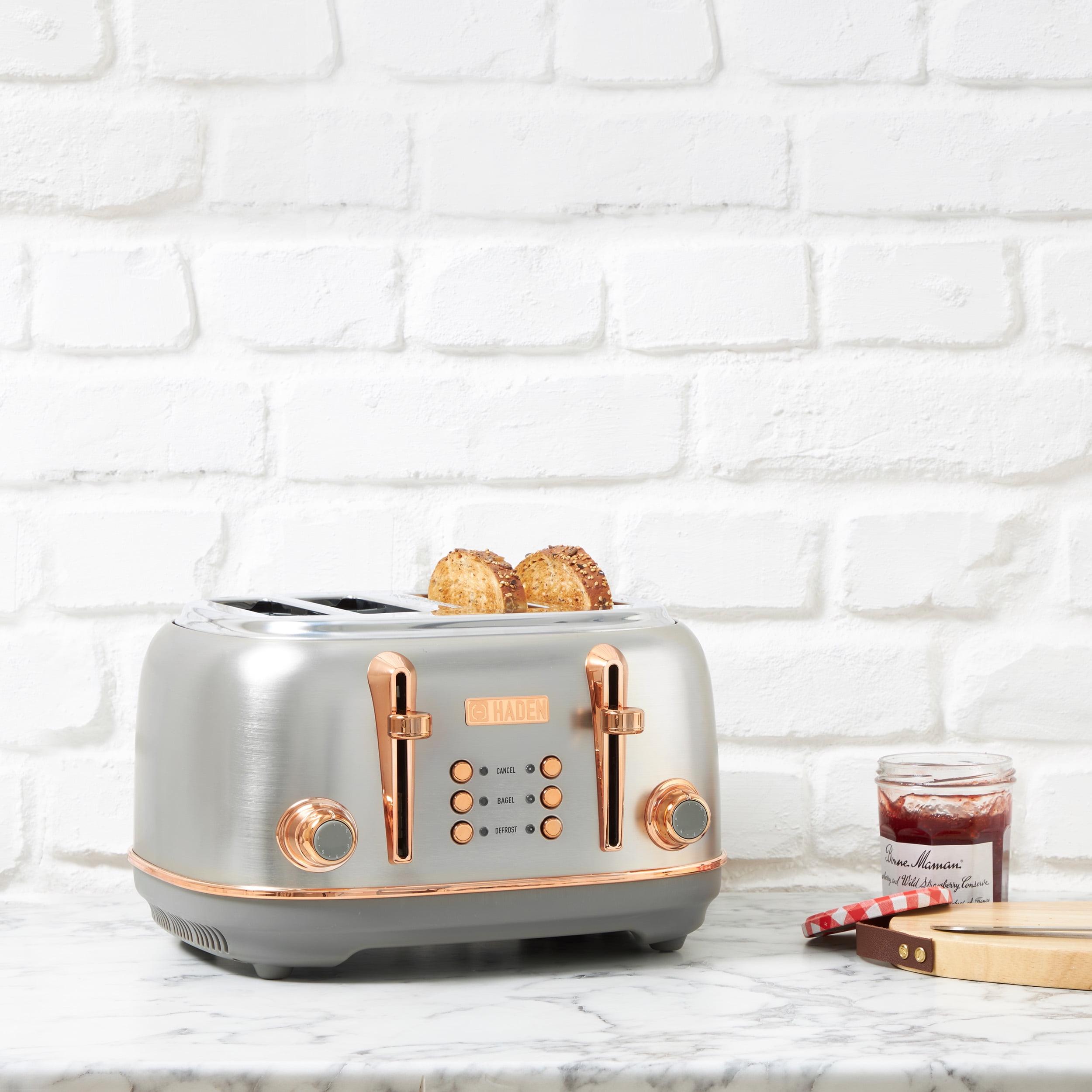 HADEN Heritage 4-Slice Wide Slot Toaster