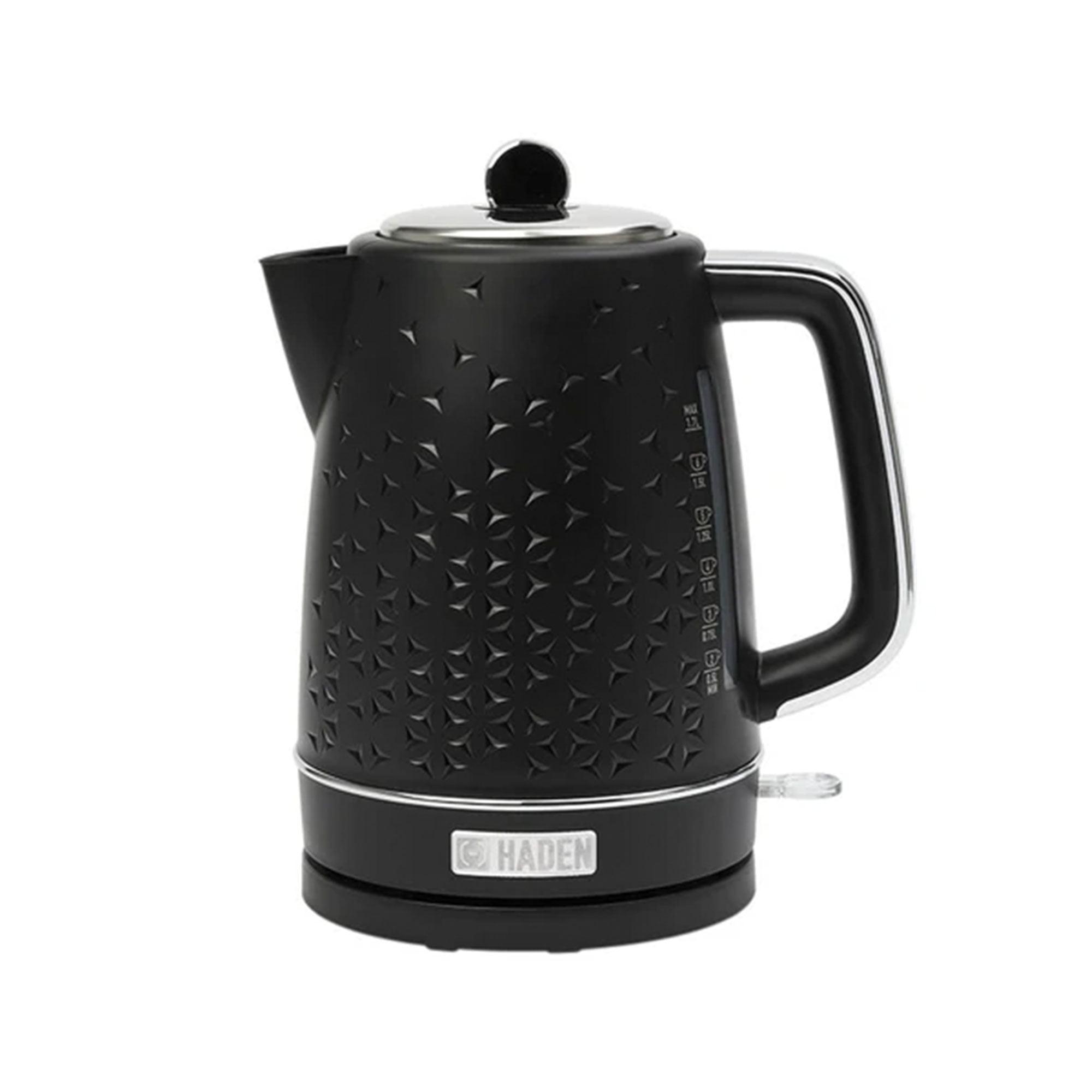 HADEN Starbeck Black Electric Tea Kettle
