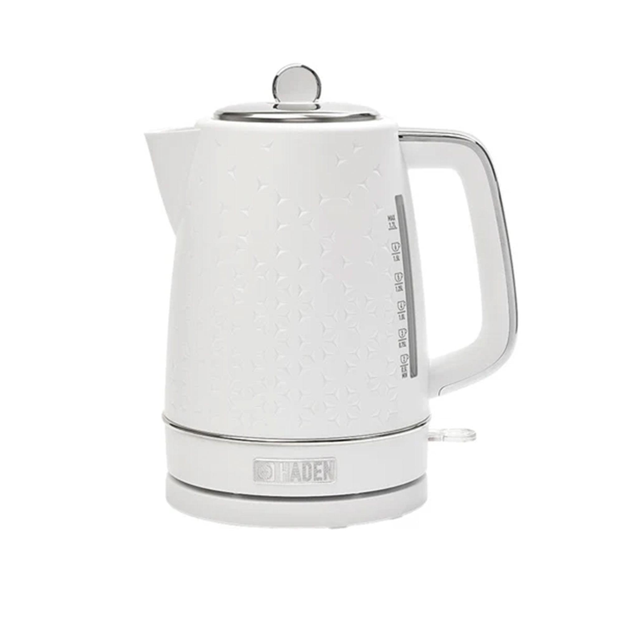 HADEN Starbeck White Electric Tea Kettle