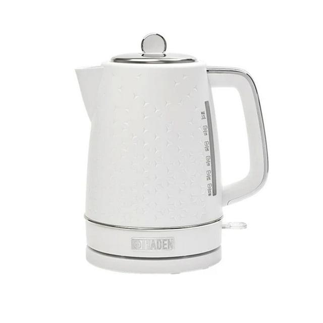 HADEN Starbeck White Electric Tea Kettle
