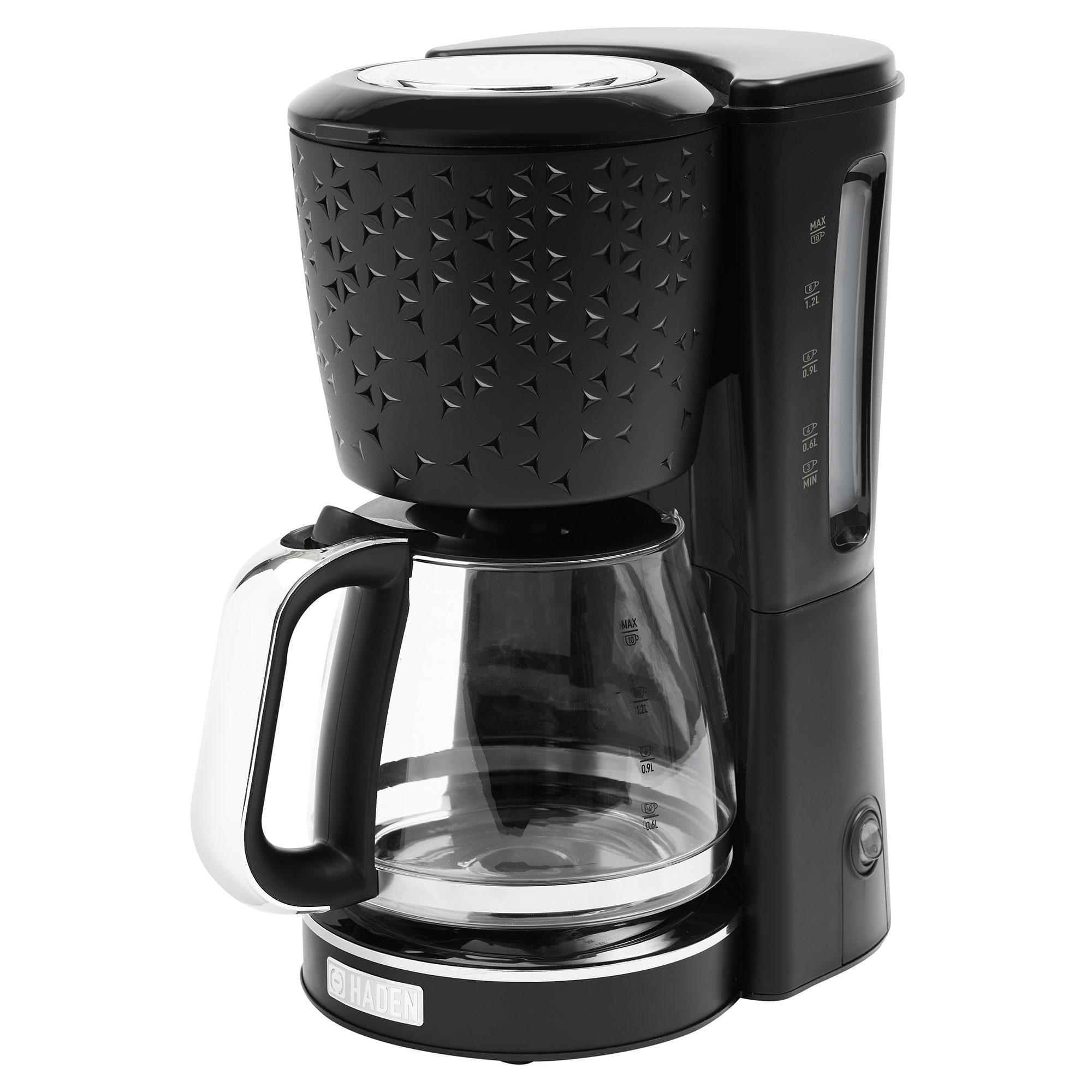 HADEN Starbeck Black Drip Coffee Maker