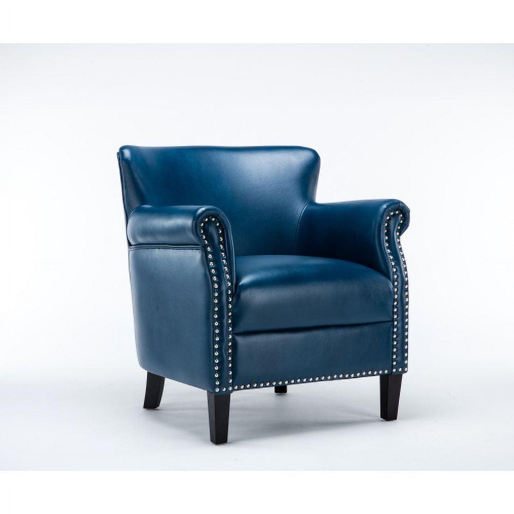 Holly Navy Blue Club Chair - Comfort Pointe