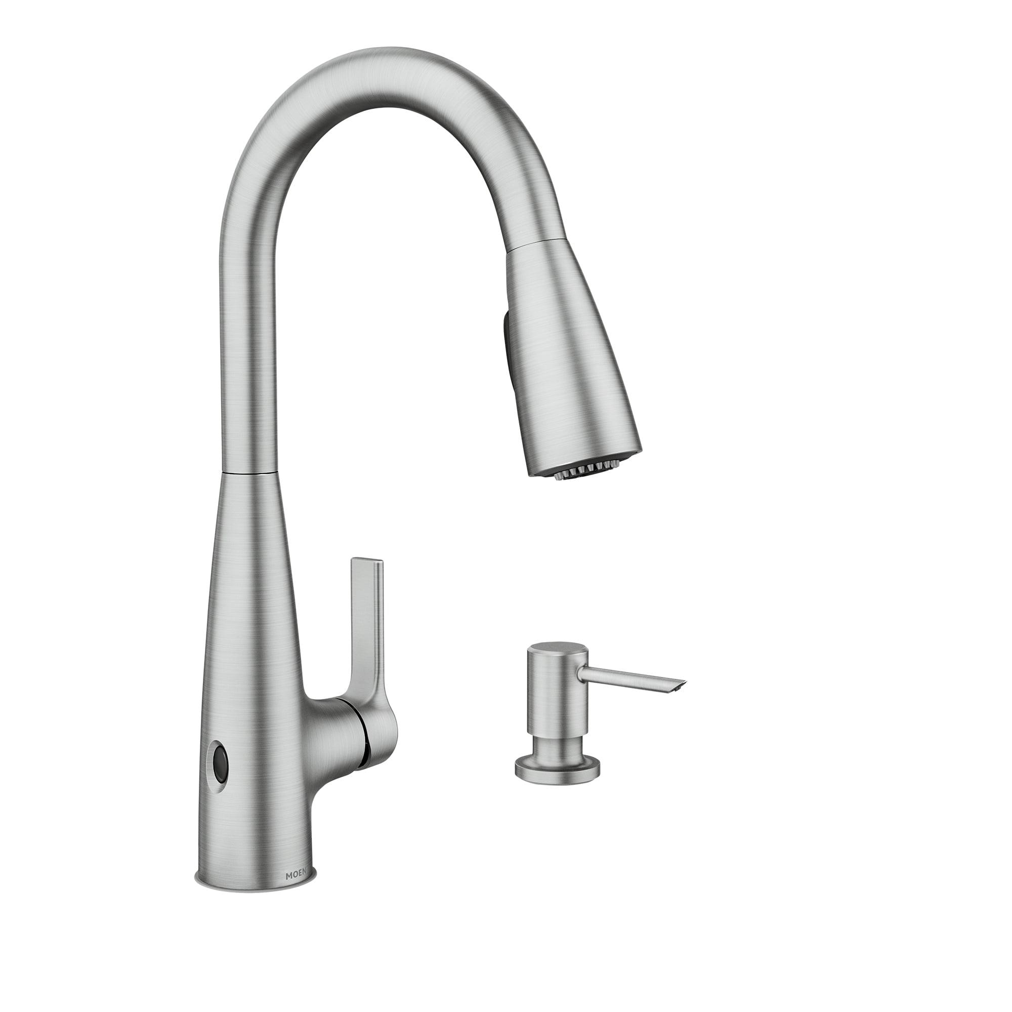 Haelyn Touchless Single-Handle Pull-Down Sprayer Kitchen Faucet with MotionSense Wave in Spot Resist Stainless