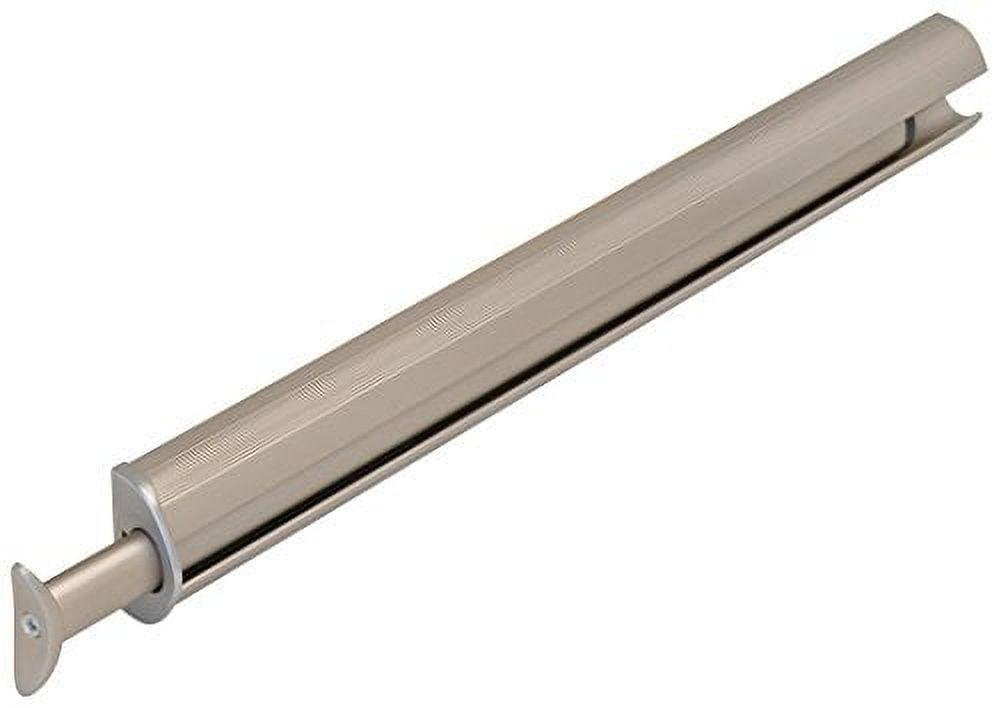 Matte Nickel Telescoping Closet Valet Rod, 11 3/4 Inch