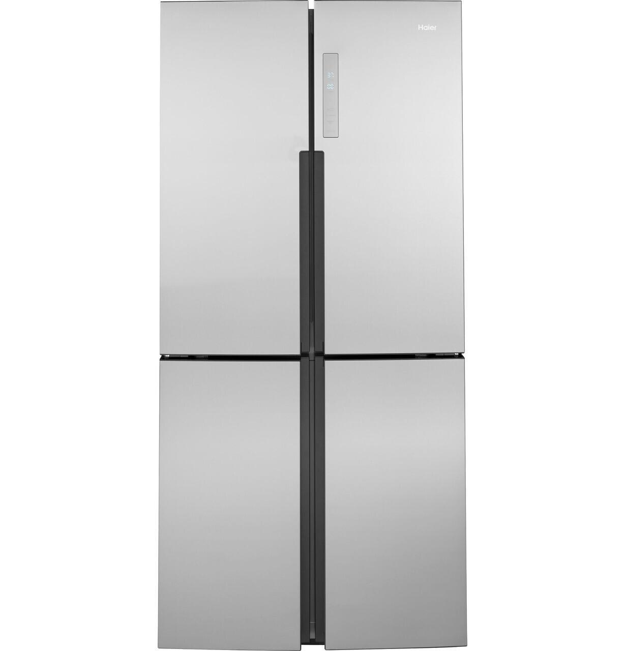 Haier Haier 33" 16.4 Cubic Feet Energy Star Smudge-Resistant Built-in Bottom Freezer Refrigerator QHE16HYPFS