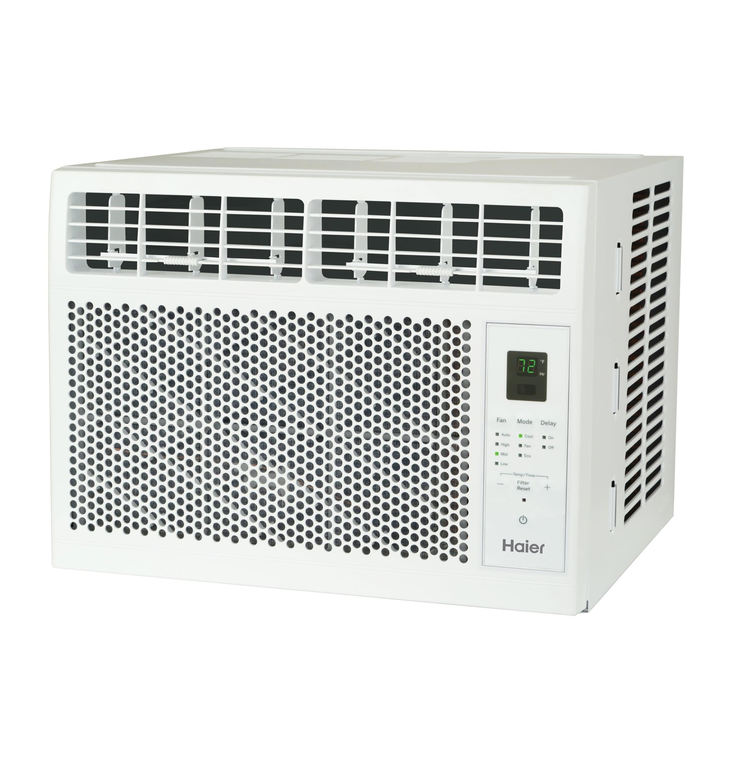 Haier 6000 BTU White Window Air Conditioner with Remote