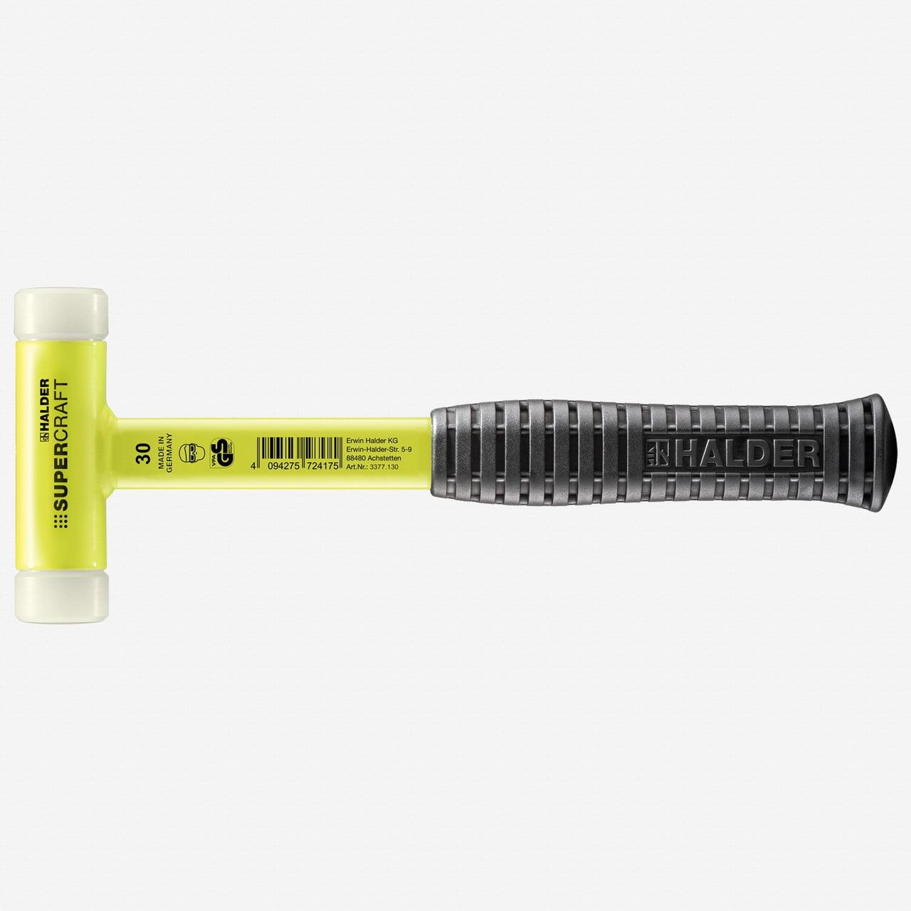 High-Viz Yellow Steel Handle Dead Blow Hammer with Nylon Face