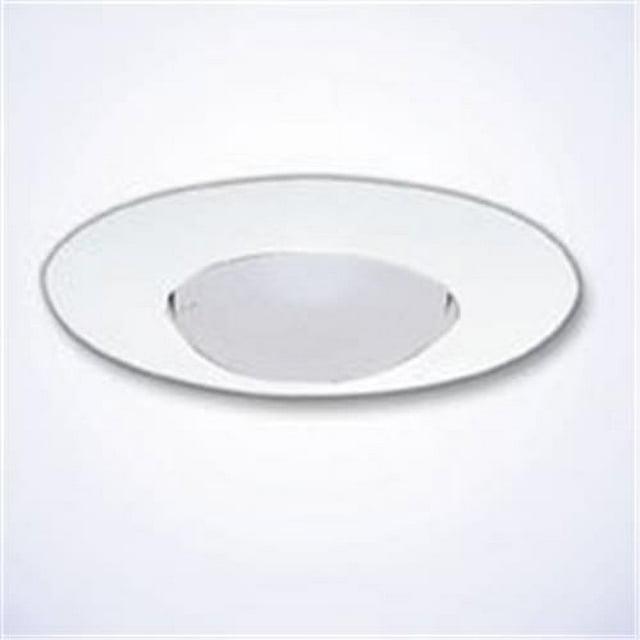 6'' White Open Recessed Trim