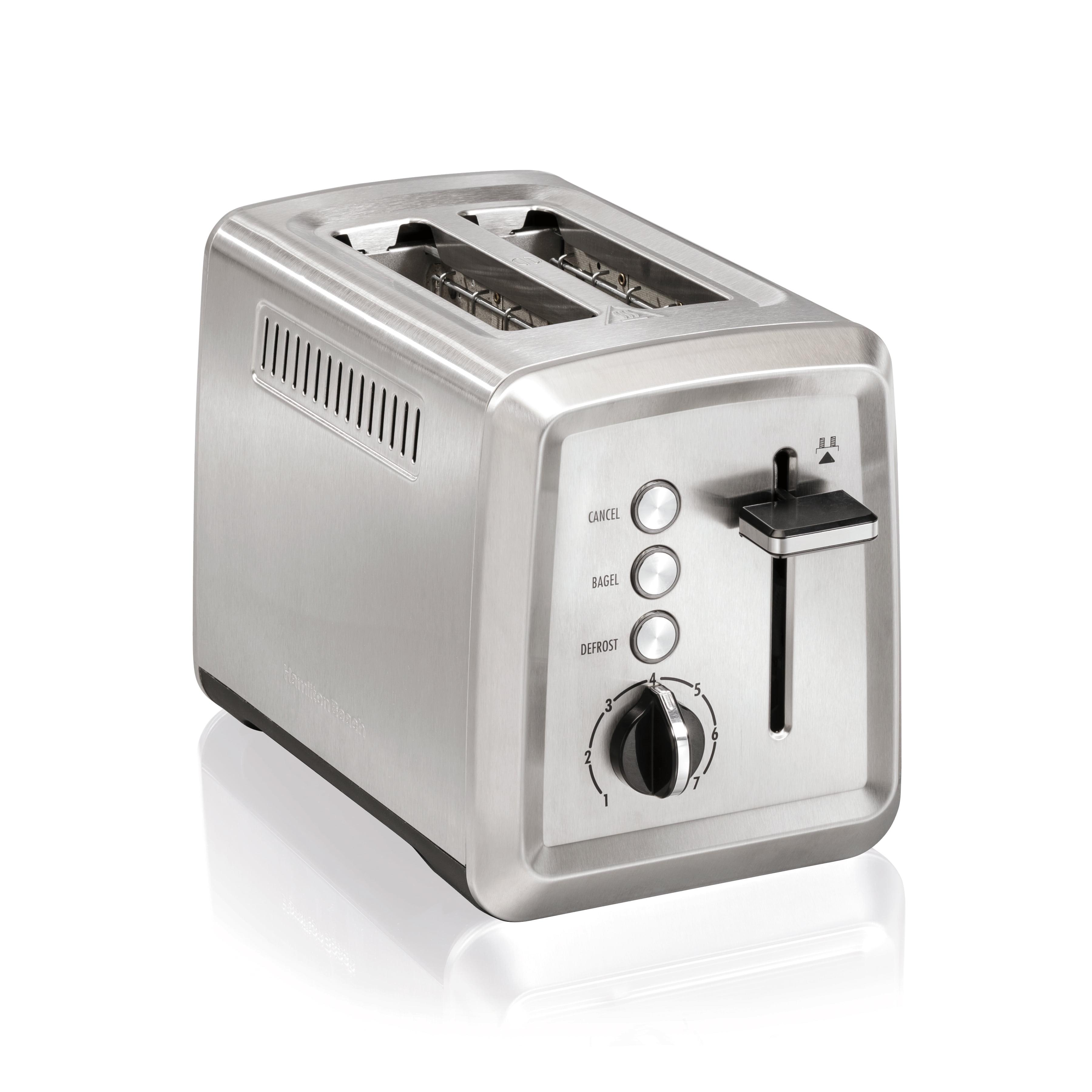 Hamilton Beach® Modern 2 Slice Stainless Steel Toaster