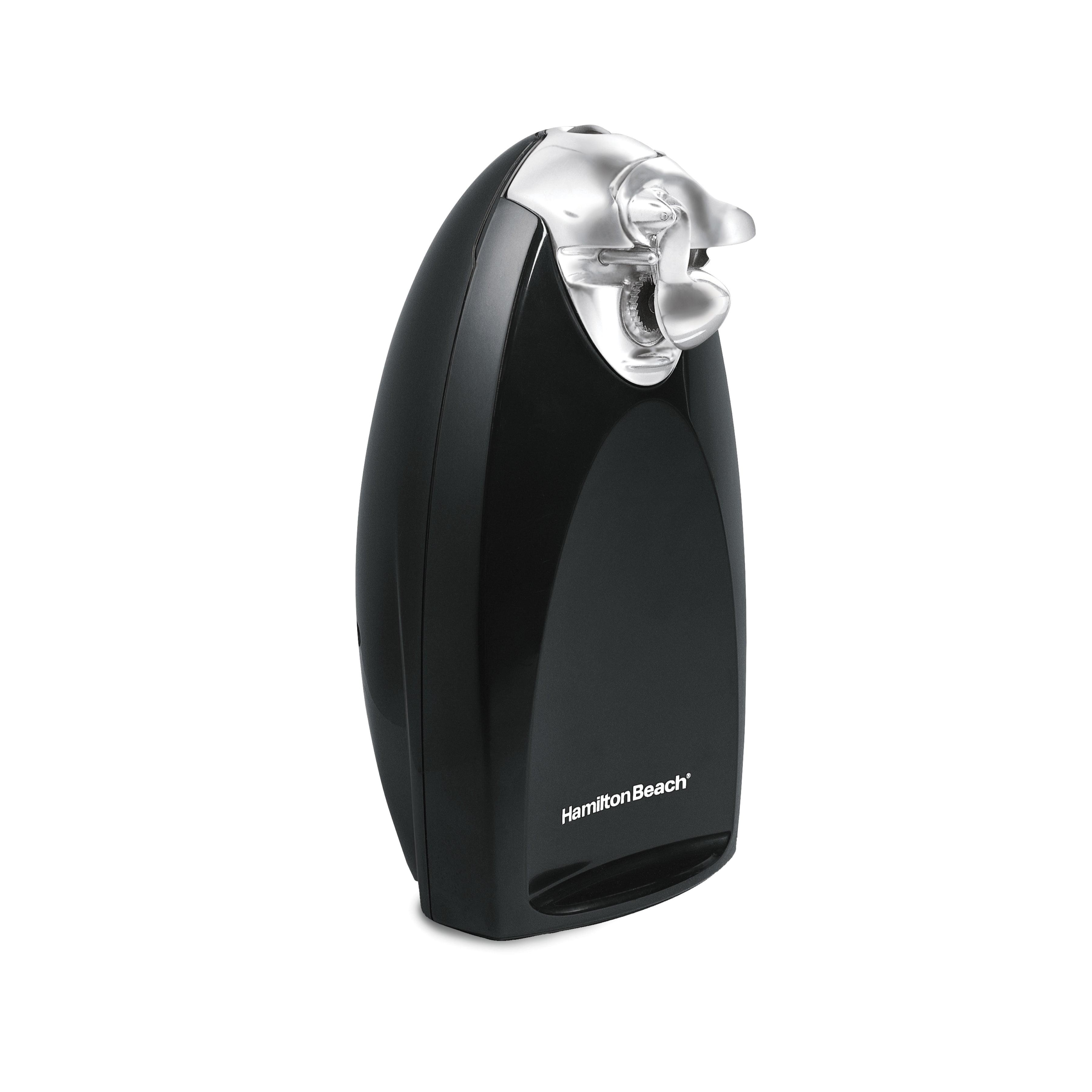 Hamilton Beach Black Extra-Tall Electric Can Opener with Knife Sharpener