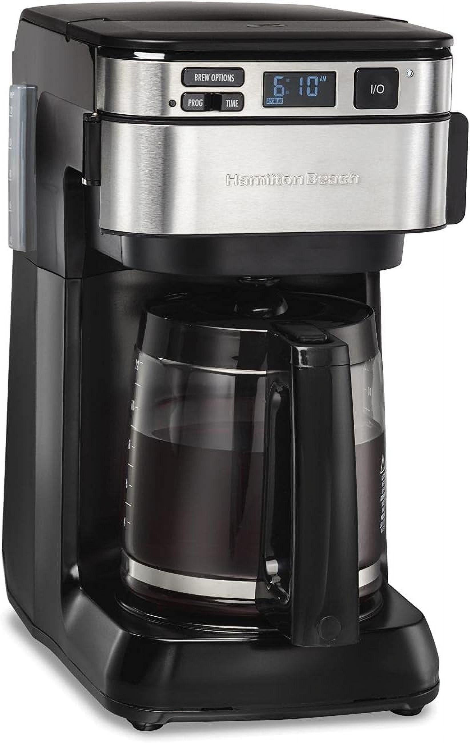 Hamilton Beach Metal 12 Cup Drip Coffee Maker