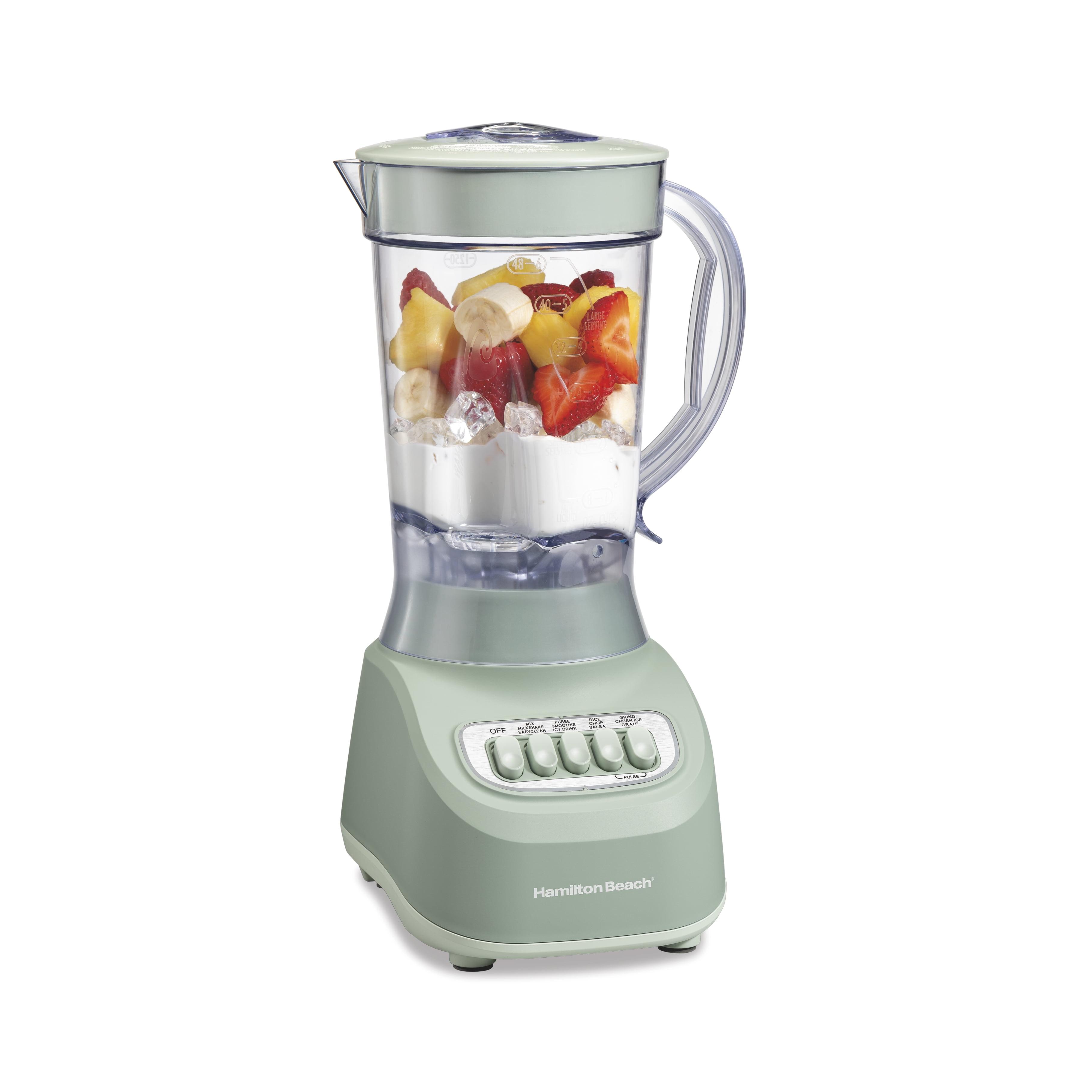 Hamilton Beach Smoothie Blender, 48 oz. Jar, 12 Blending Functions, Green