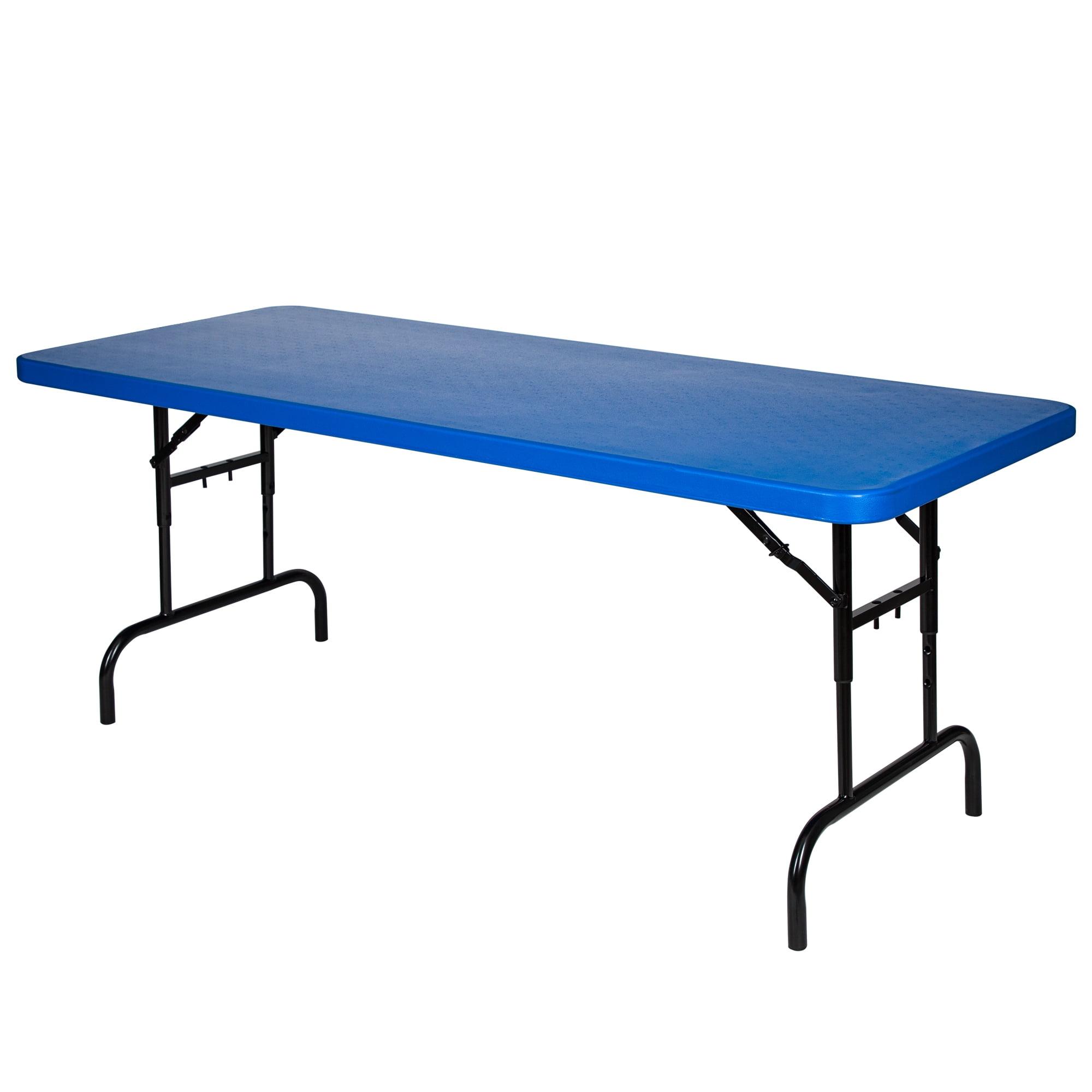 Baldwin 30x72 Height Adjustable Folding Table All American Colors