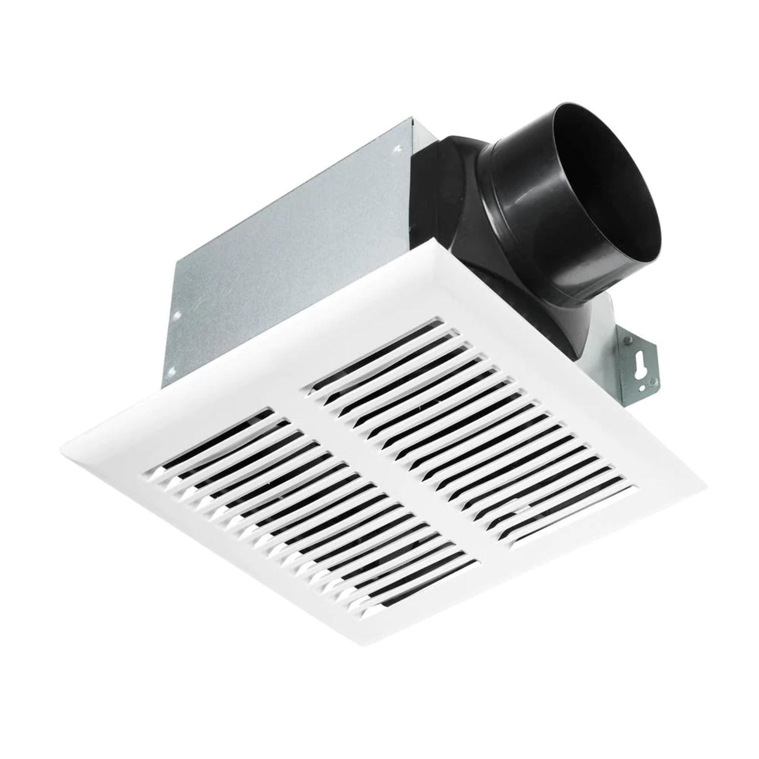 Hampton Bay 80 CFM White Metal Ceiling Mount Exhaust Fan