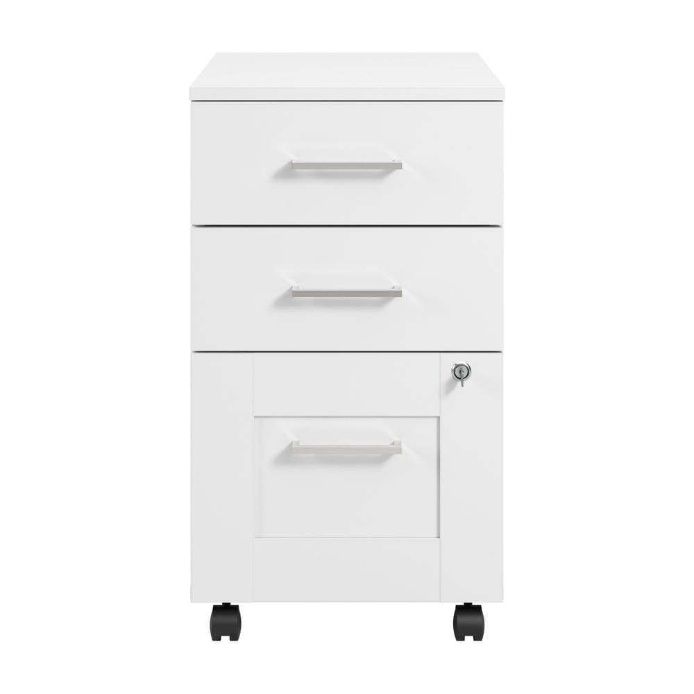 Office 500 Collection 16W 3 Drawer Mobile File Cabinet