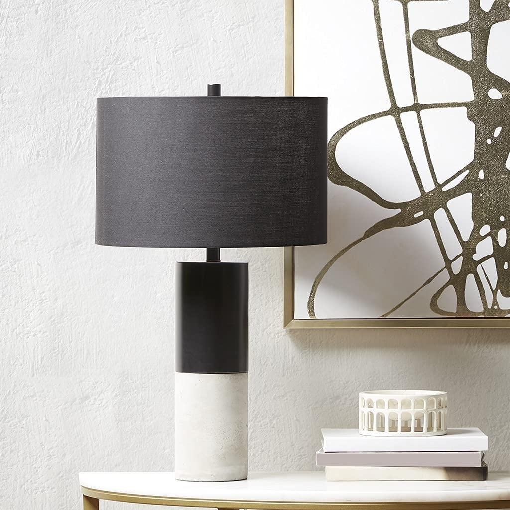 Hampton Hill Fulton Metal and Concrete Table Lamp