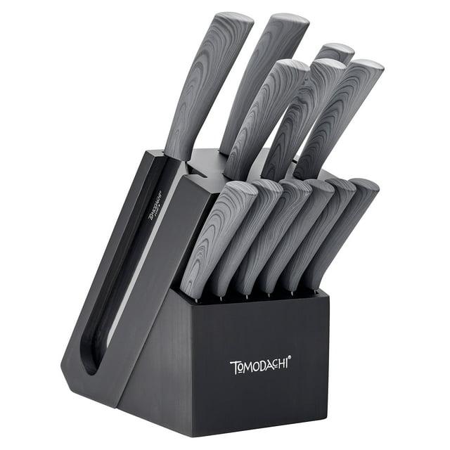 Tomodachi Raintree Ash 13 Piece Cutlery Knife Block Set