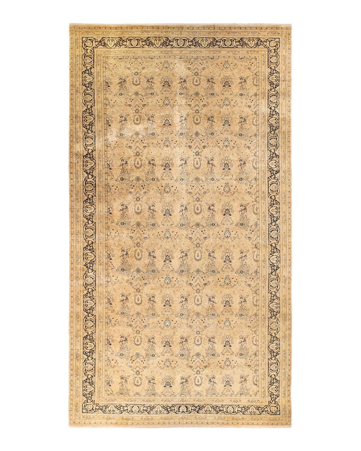 Hand-Knotted Multicolor Wool Area Rug 8' x 10'